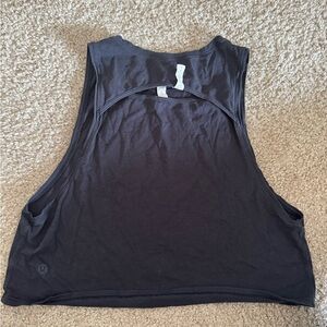 adidas Blue Muscle Tee Sleeveless Cut Out